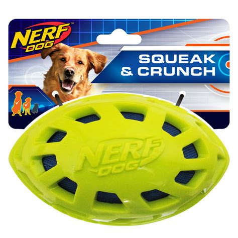 nerf football dog toy